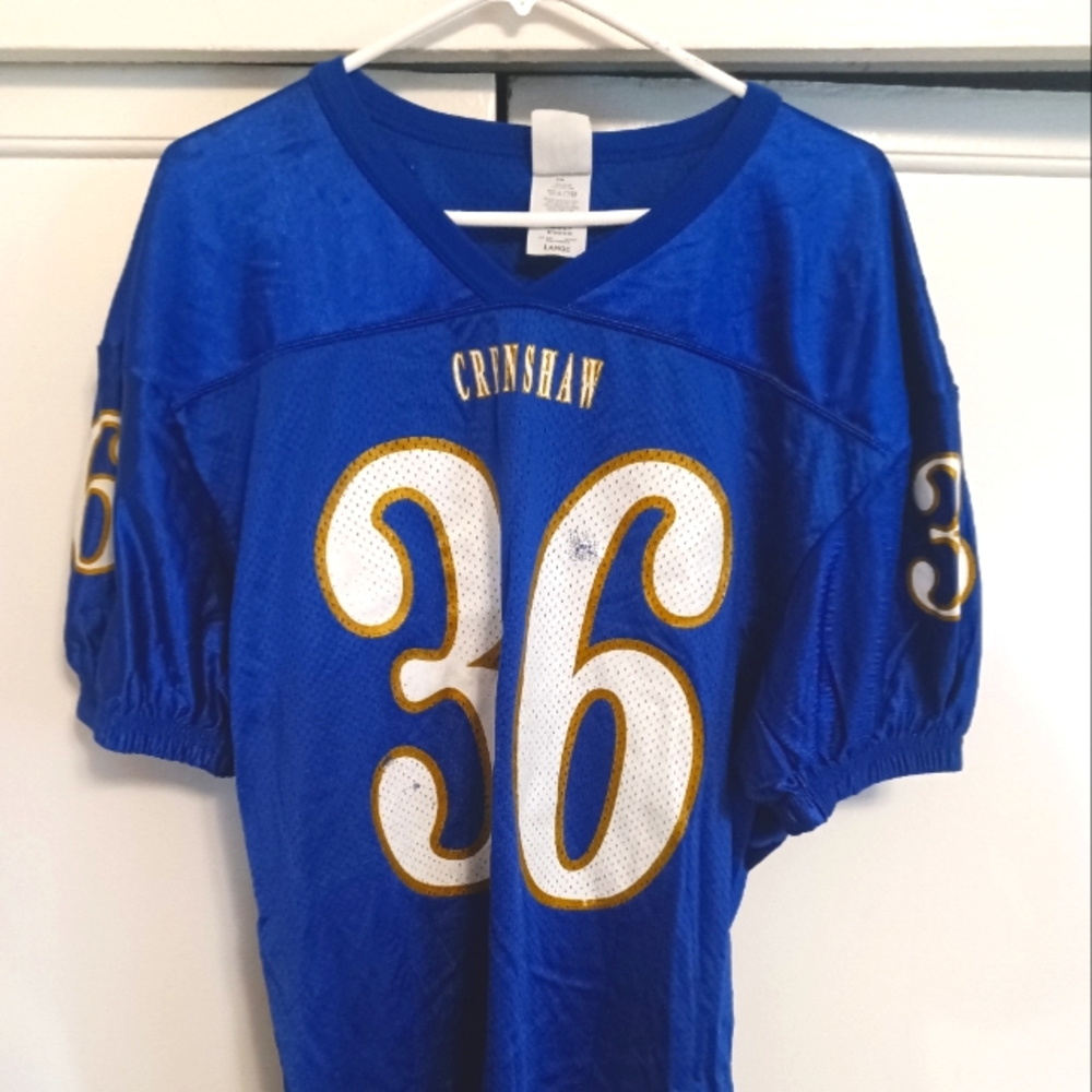 Vintage H.S. Football Jersey "Crenshaw High School"